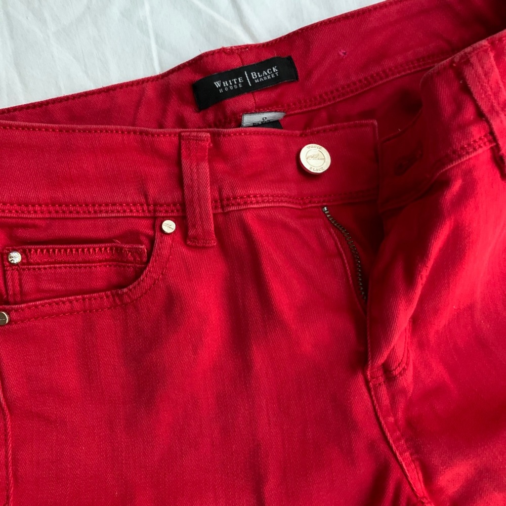 NWOT red jeans